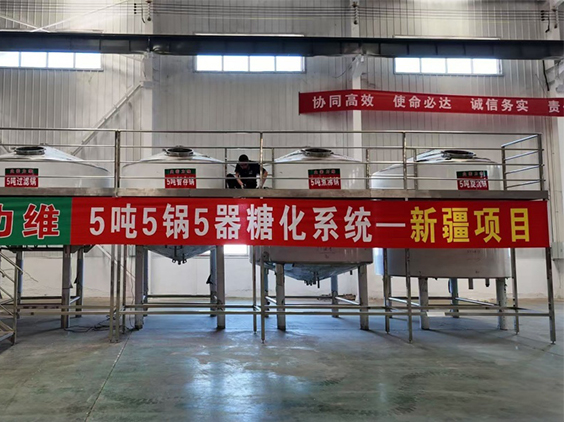 正阳精酿啤酒设备厂—5吨精酿啤酒设备—新疆项目